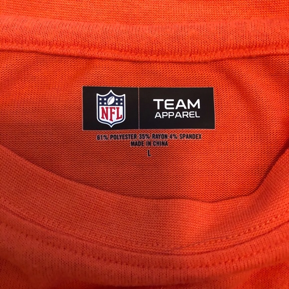 Women’s Long Sleeve Broncos Football Tee - Picture 3 of 5